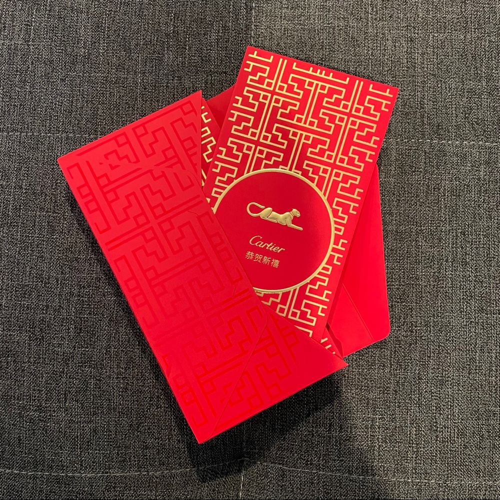 Authentic Cartier Red Envelopes - image 2